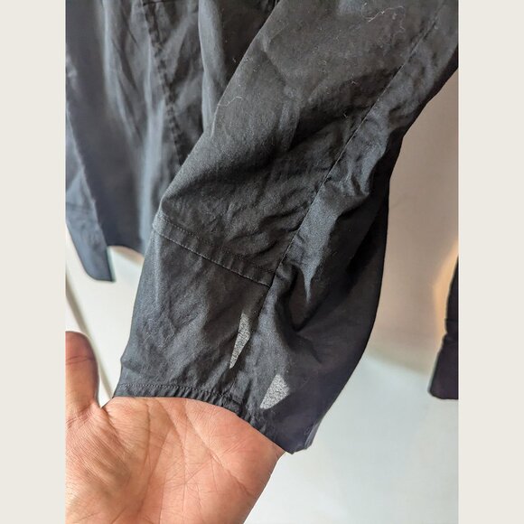 PHILIPPE DUBUC - Black paneled shirt - Sz M - Picture 5 of 8
